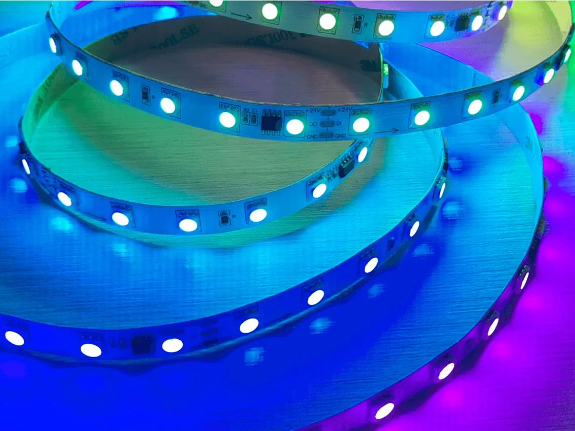 SWG SPI RGB 24В IP20 14.4Вт/м 60 LED/м SMD5050 WS2811 SWG5PT60-24-14.4-WS2811RGB - 00-00032669 SWG SPI RGB 24В IP20 14.4Вт/м 60 LED/м SMD5050 WS2811 SWG5PT60-24-14.4-WS2811RGB - 00-00032669