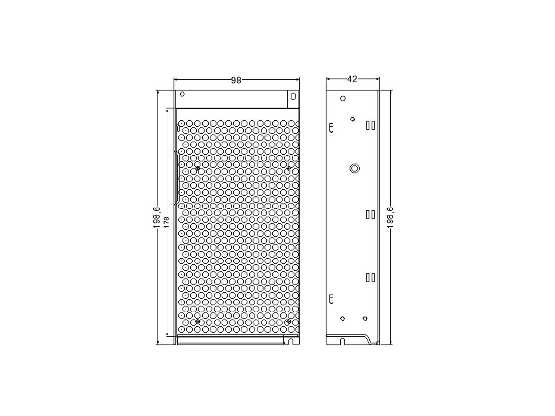 SWG Блок питания для светодиодных лент 200W 12V, S-200-12 SWG Блок питания для светодиодных лент 200W 12V, S-200-12