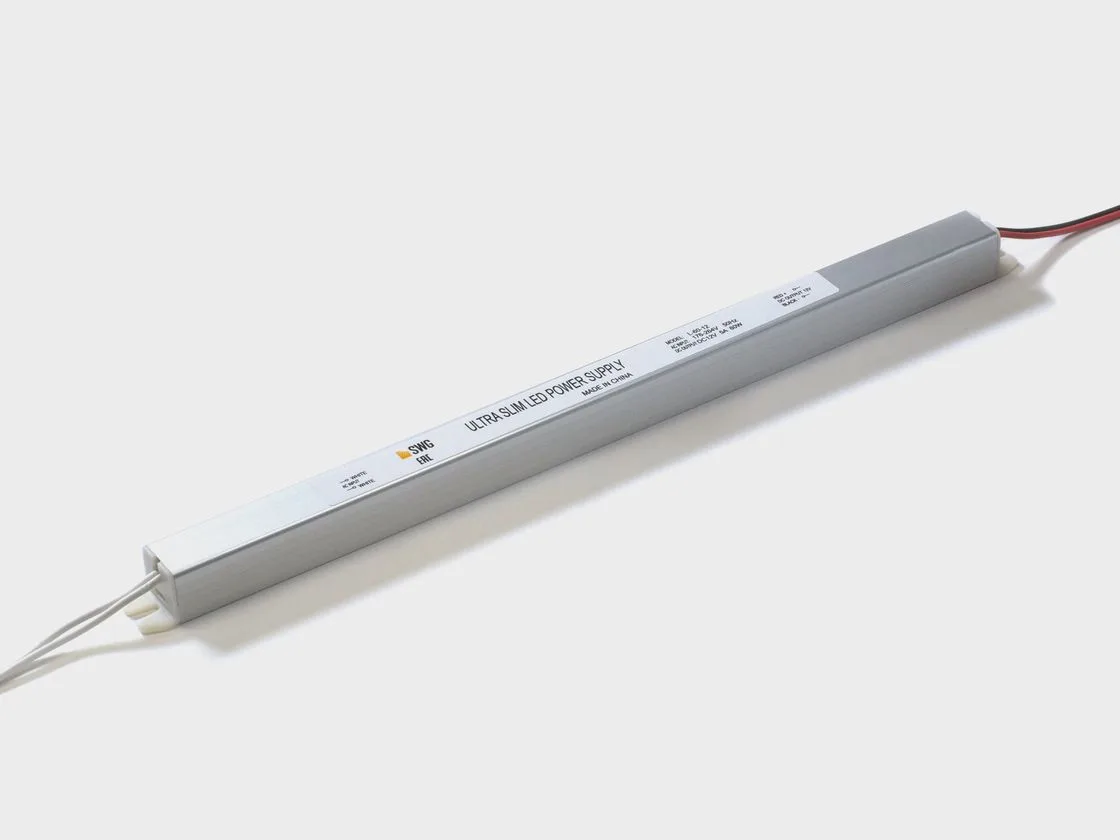 SWG Блок питания сверxтонкий для светодиодных лент, 60W, 12V, L-60-12