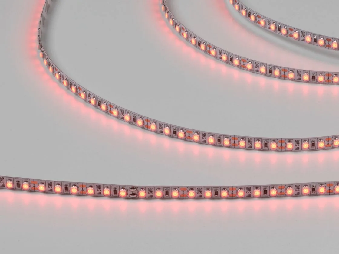 SWG Светодиодная лента 3528, 120 LED/м, 9,6 Вт/м, 12В , IP20, Цвет: Красный, SWG3120-12-9.6-R-M SWG Светодиодная лента 3528, 120 LED/м, 9,6 Вт/м, 12В , IP20, Цвет: Красный, SWG3120-12-9.6-R-M