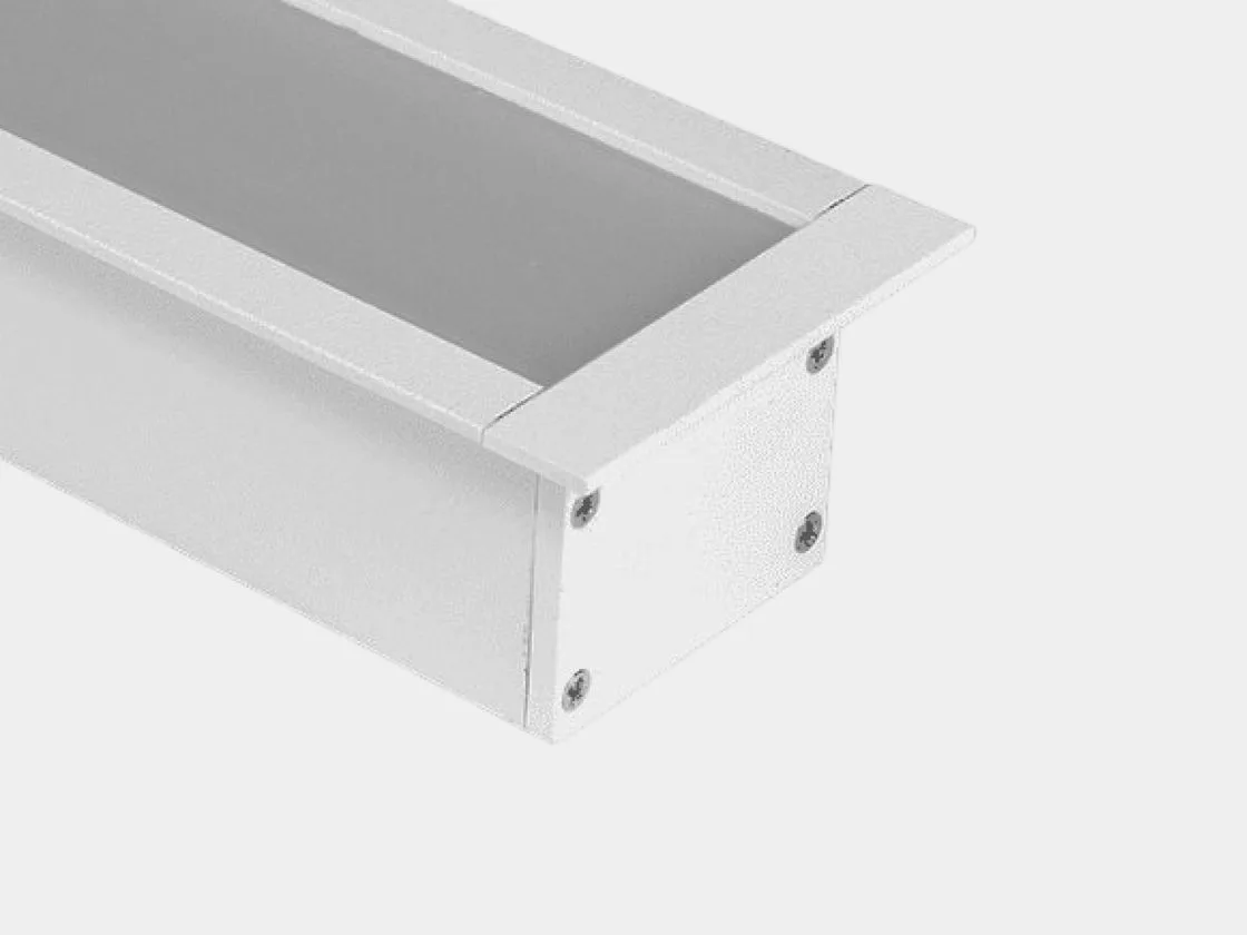 SWG Встраиваемый алюминиевый профиль Design LED LE 4932, 2500 мм, белый, LE.4932-W-R - 00-00010357